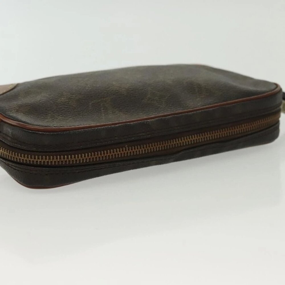 LOUIS VUITTON Monogram Marly Dragonne PM Clutch Bag M51827 LV Auth th6275 - Picture 7 of 16